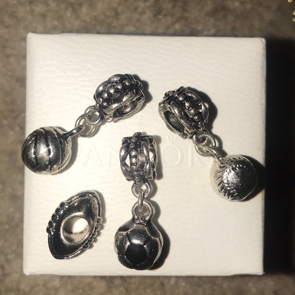 pandora sports bracelet charms